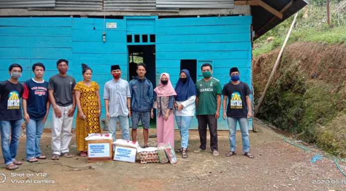 Pemuda Kampoeng Bola Bola Kembali Menyalurkan Bantuan  yang Terdampak Bencana Alam