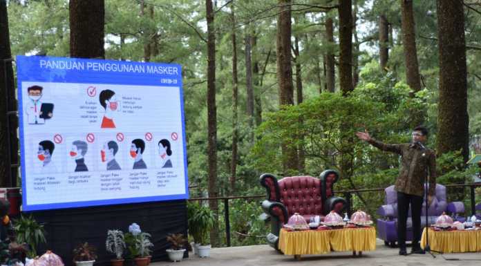 Bupati Gowa Imbau Pelaku Usaha di Malino Disiplin Terapkan Protokol Kesehatan gowa