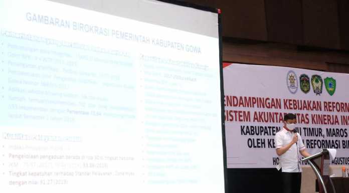 Pemkab Gowa Terus Tingkatkan Kualitas Sistem Akuntabilitas Kinerja Instansi Pemerintahan adnan