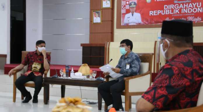 Bupati dan Wakil Bupati Gowa Terima Kunjungan BPK Perwakilan Selsel Giwa
