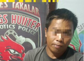 pelaku pembawa sabu (Foto: Ist)