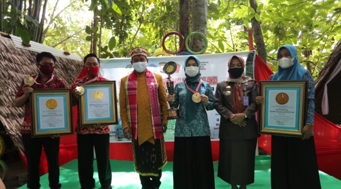 Tanam 10.000 Pohon Kelor, TP PKK Pallangga Raih Penghargaan LEPRID Gowa