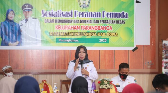 Pj Sekda Gowa Beri Motivasi Kepada Pemuda Parangbanoa Gowa