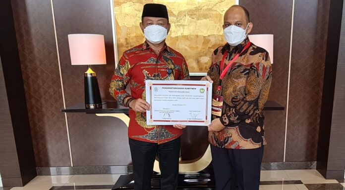 Wabup Gowa Tandatangani Komitmen Penyelenggaraan Mall Pelayanan Publik dengan Kemenpan RB Gowa