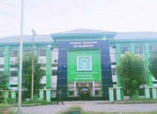 Bangunan Kampus Pesantren DDI Mangkoso (Koleksi Tribun Timur)