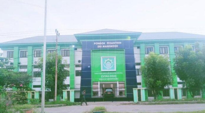 Bangunan Kampus Pesantren DDI Mangkoso (Koleksi Tribun Timur)