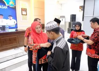 Bupati Gowa Lepas Kafilah MTQ, Target Tembus Lima Besar Sulsel Bupati Gowa