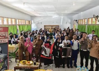 Asmo Sulsel Dorong Siswa SMPN 3 Sungguminasa Gowa Jadi Agen Keselamatan Berkendara Asmo Sulsel